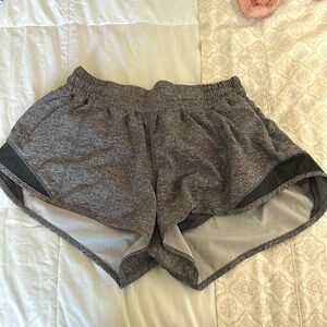 Lululemon grey heather shorts